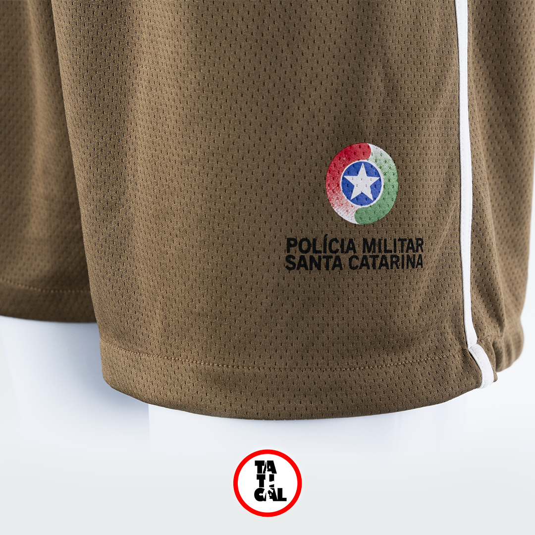 Calção PMSC SGT (NBA) Caqui Unisexx Tatical