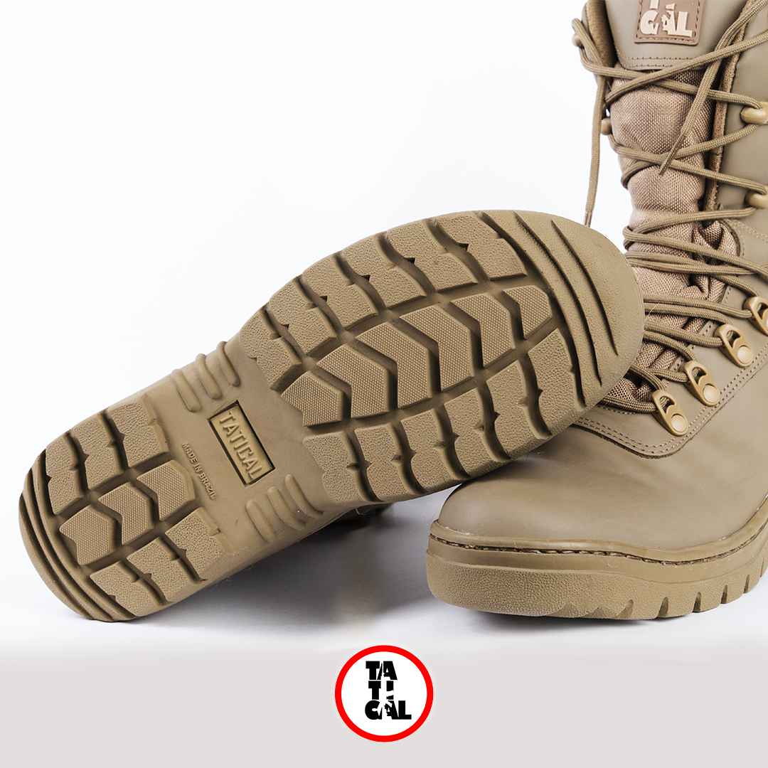 Bota Militar PM-SC Caqui Tatical